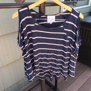 Romeo & Juliet Couture Striped Top
